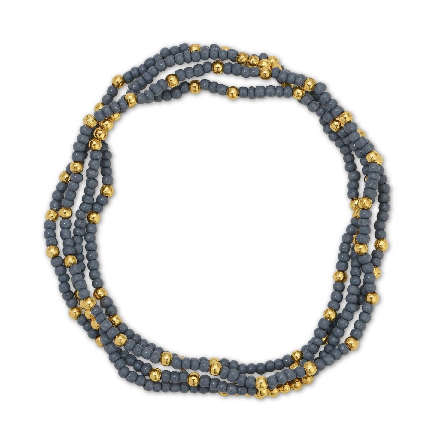 Set/24 Solid Color 2mm Seed Bead Bracelets