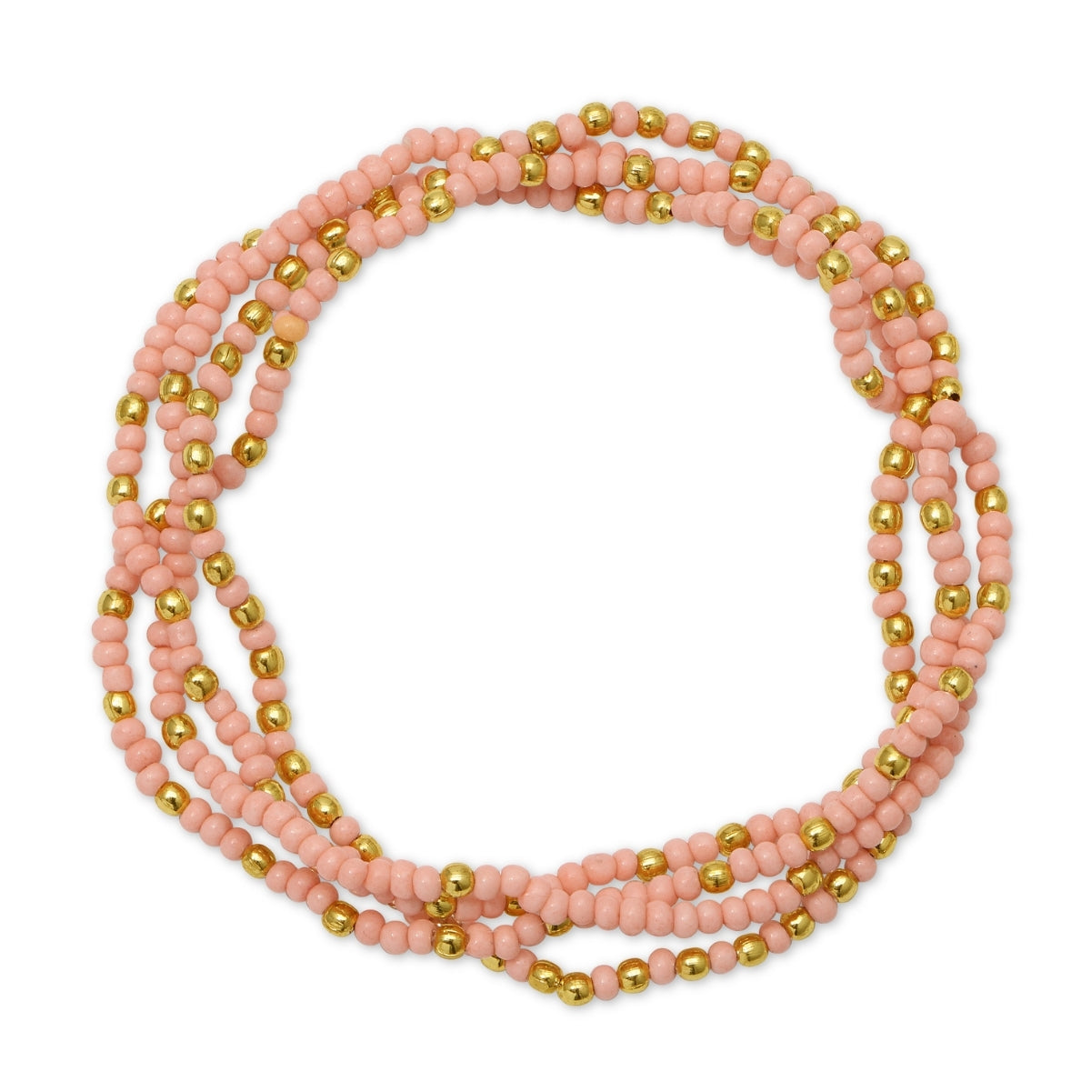 Set/24 Solid Color 2mm Seed Bead Bracelets