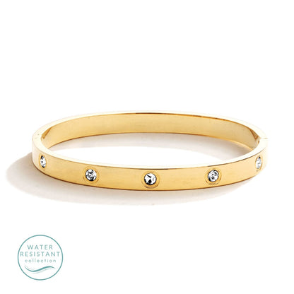 Sparkle Hinged Bracelet
