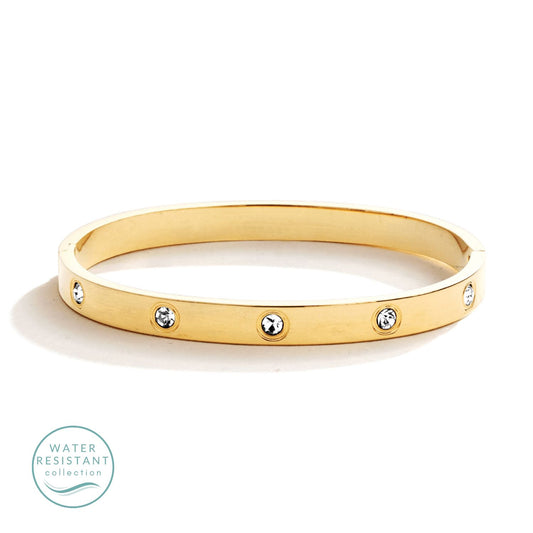 Sparkle Hinged Bracelet