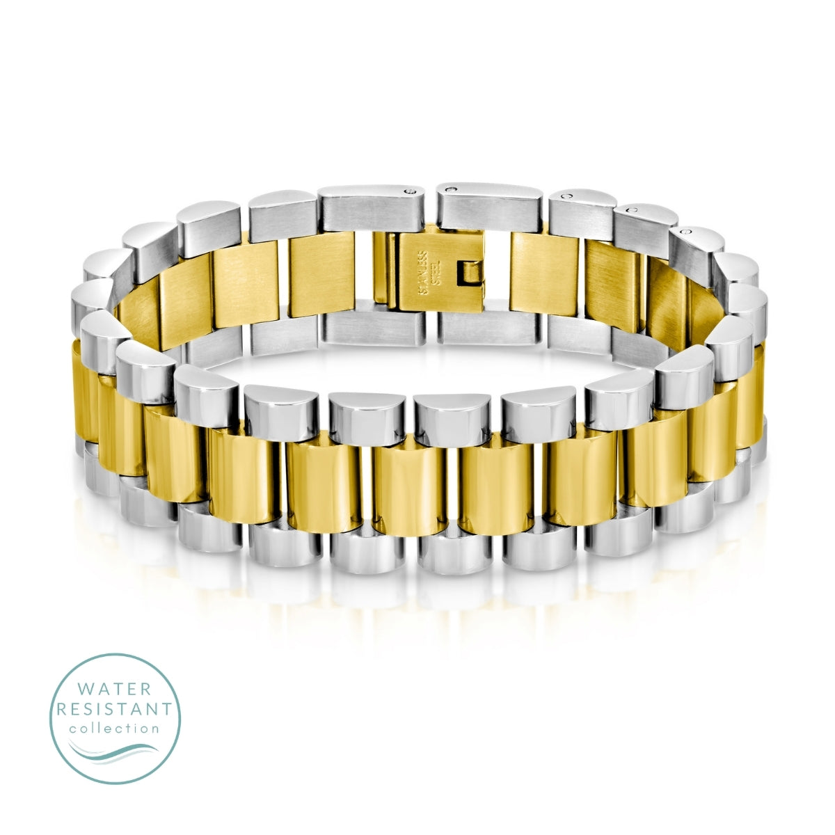 Bold Iconic Watch Strap Bracelet, Water-Resistant