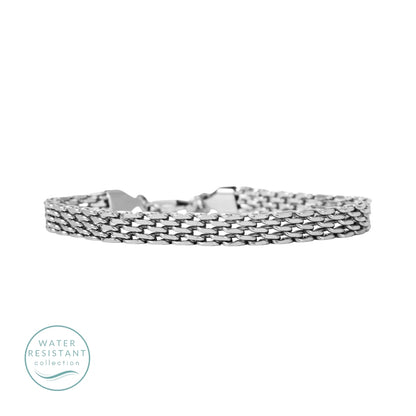 Flat Multi-Link Bracelet, Water-Resistant