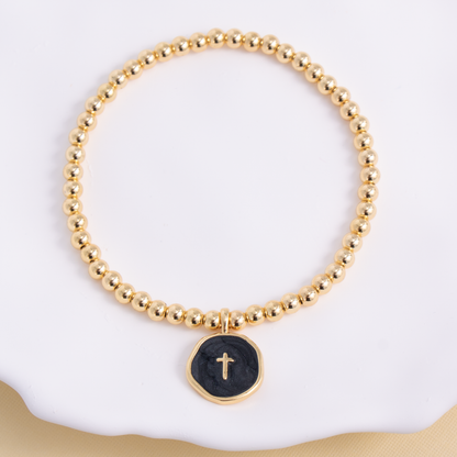Cross Stretch Bracelet