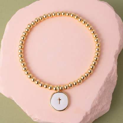 Cross Stretch Bracelet