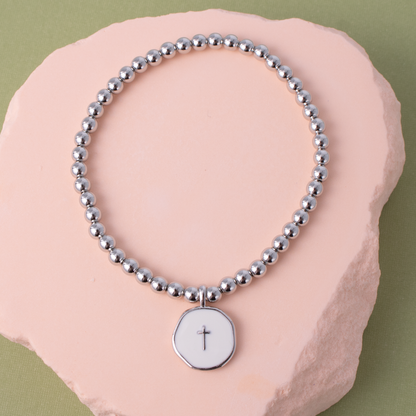 Cross Stretch Bracelet