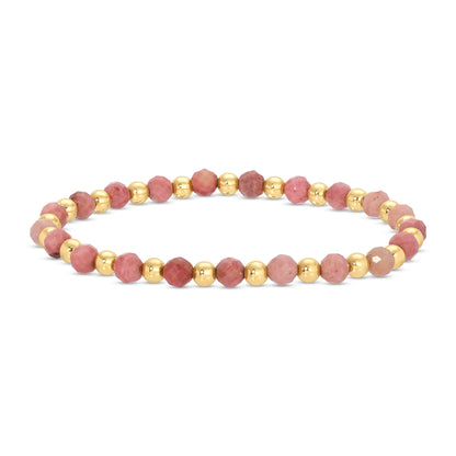 Set/12 Stretch Stone & Bead Bracelets