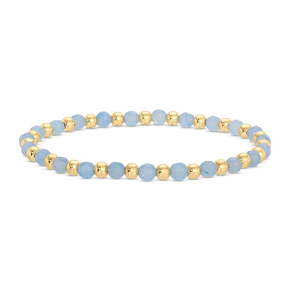 Set/12 Stretch Stone & Bead Bracelets