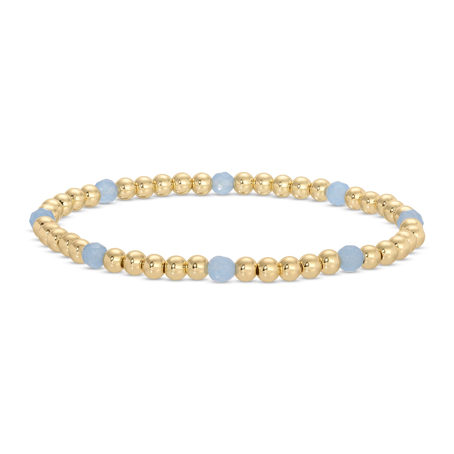 Set/12 Stretch Beaded Bracelets with stone accents