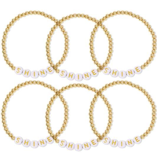 SET/6 SHINE Beaded Bracelet