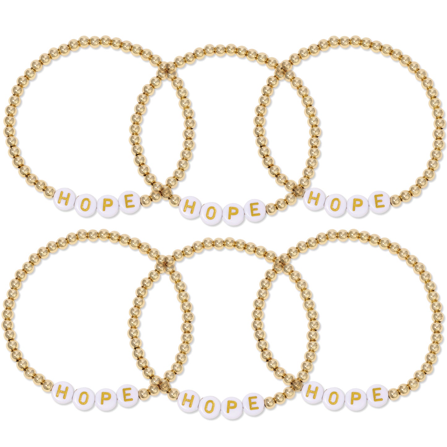 SET/6 HOPE Beaded Bracelet