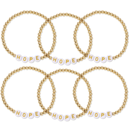 SET/6 HOPE Beaded Bracelet