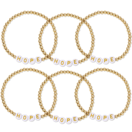 SET/6 HOPE Beaded Bracelet