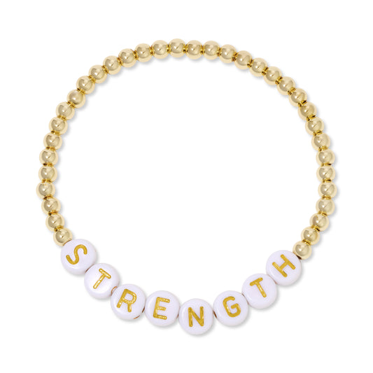 STRENGTH Beaded Bracelet