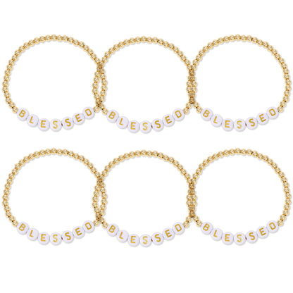 SET/6 BLESSED Beaded Bracelet
