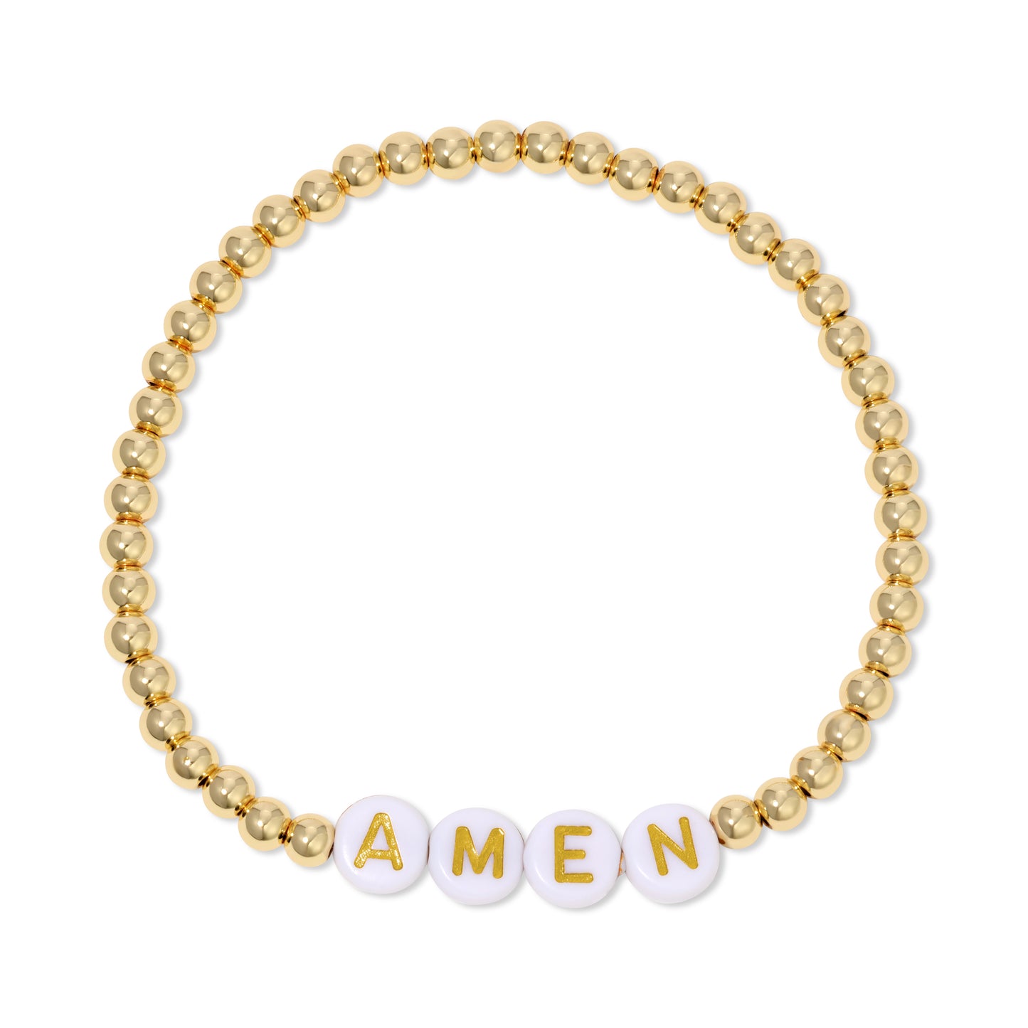 SET/6 AMEN Beaded Bracelet