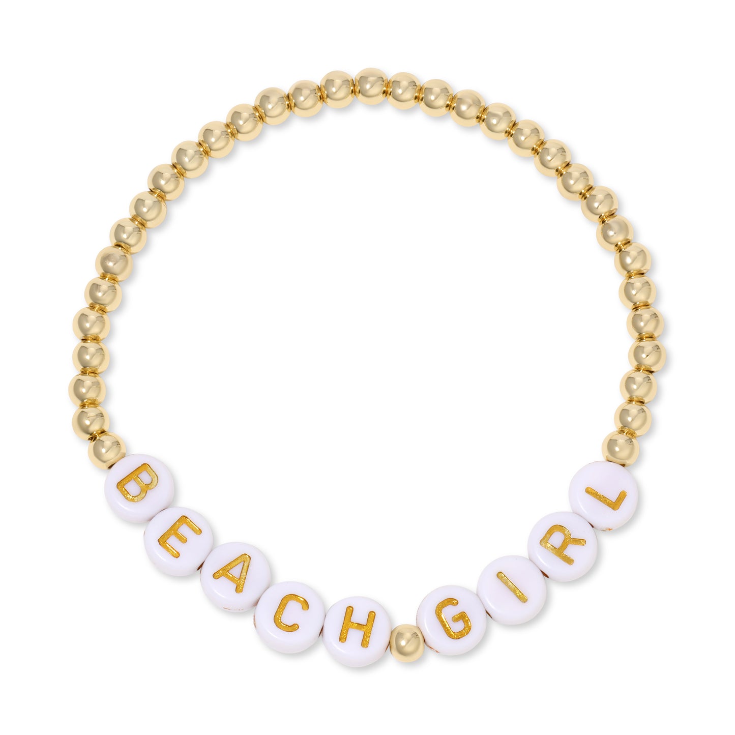 BEACH GIRL Beaded Bracelet