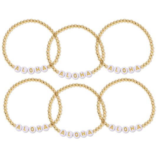 SET/6 ALOHA Beaded Bracelet