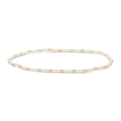 Set/12 miyuki delica stretch bracelets
