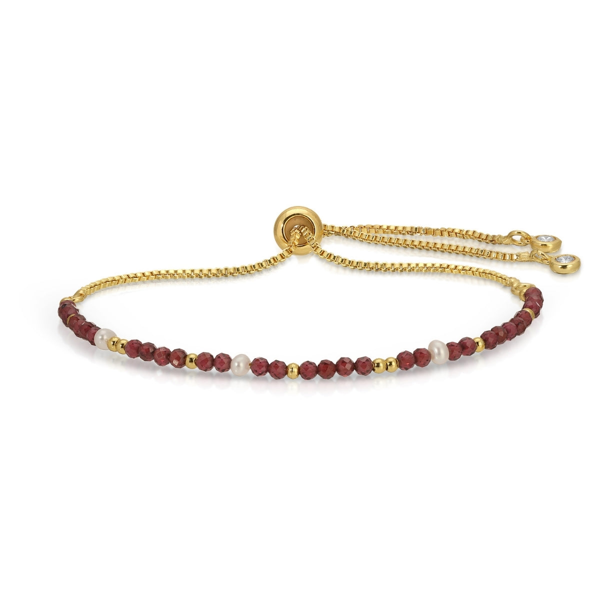 Delicate Stone Pulley Bracelet