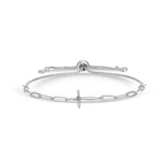 Delicate Cross Pulley Bracelet