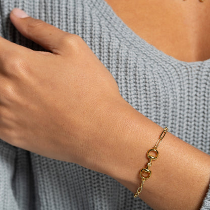 Horsebit Pulley Bracelet