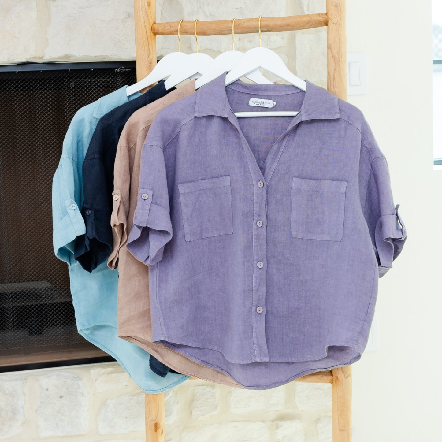 Linen Camp Shirt