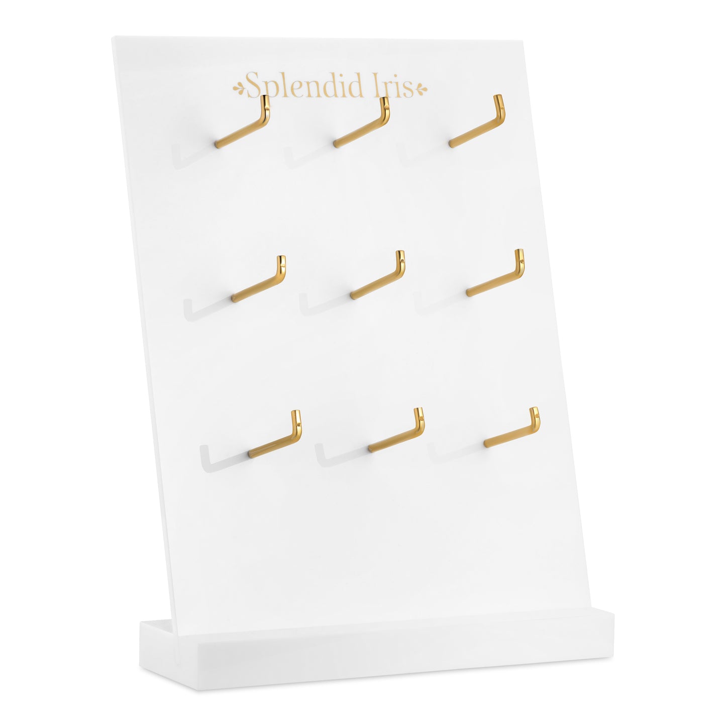 Branded 9 Hook Display