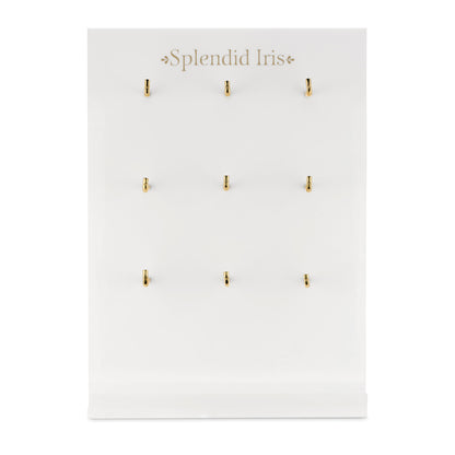 Branded 9 Hook Display