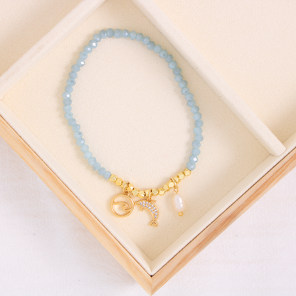 Dolphin Stretch Charm Bracelet