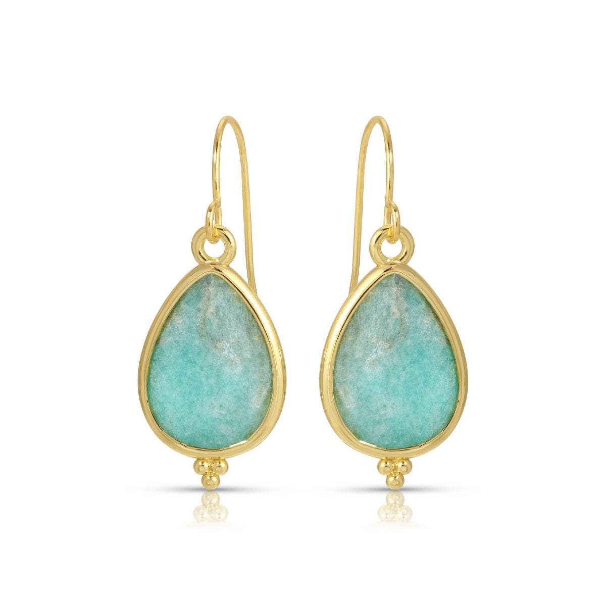 Teardrop Stone Earrings