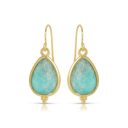 Teardrop Stone Earrings