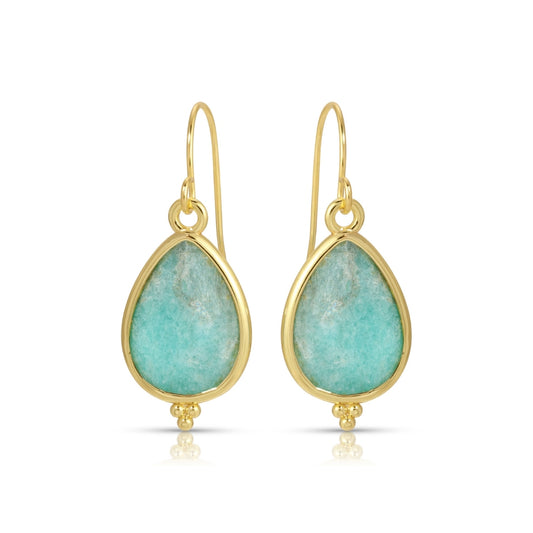 Teardrop Stone Earrings