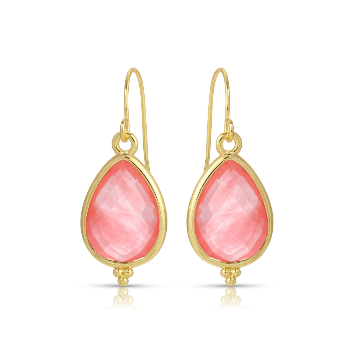 Teardrop Stone Earrings