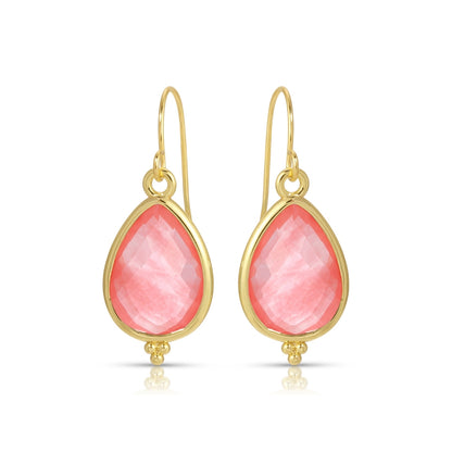 Teardrop Stone Earrings