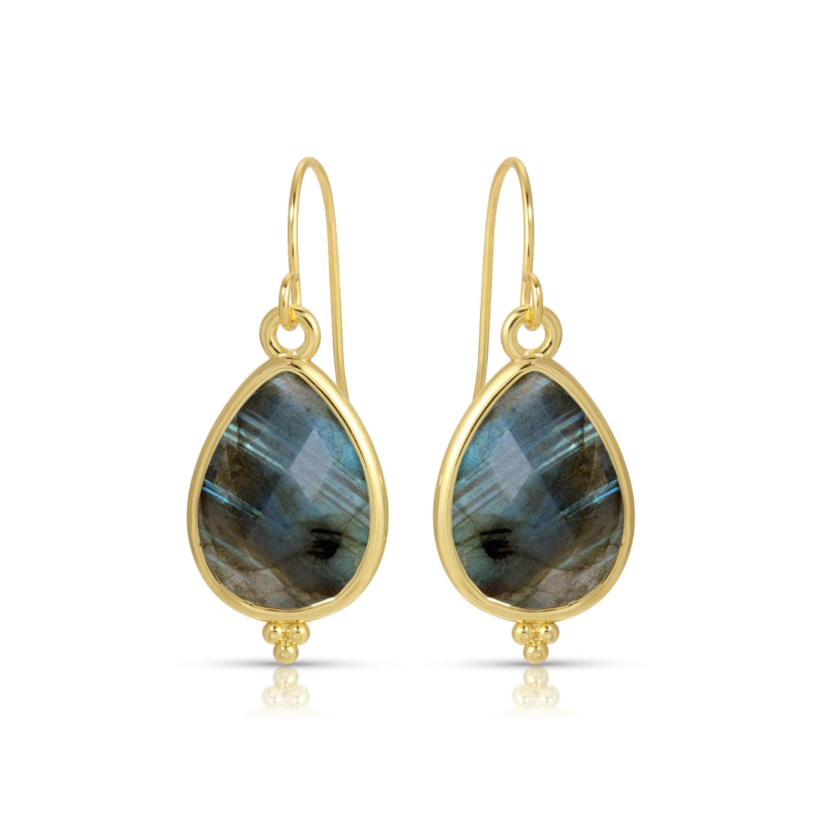 Teardrop Stone Earrings
