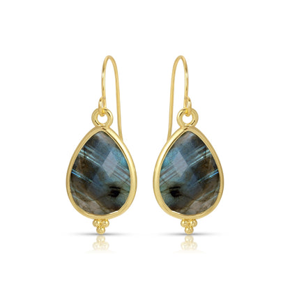 Teardrop Stone Earrings