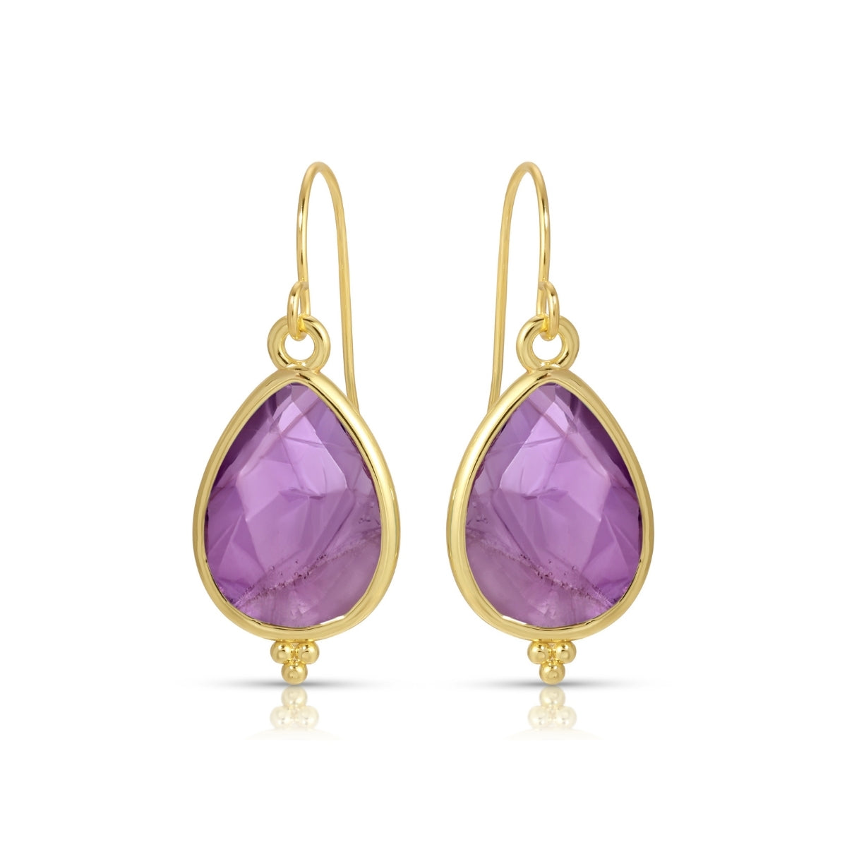 Teardrop Stone Earrings