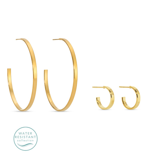 Flat Hoops, Water Resistant