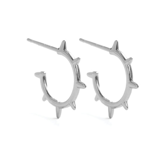 Small Spike Hoop