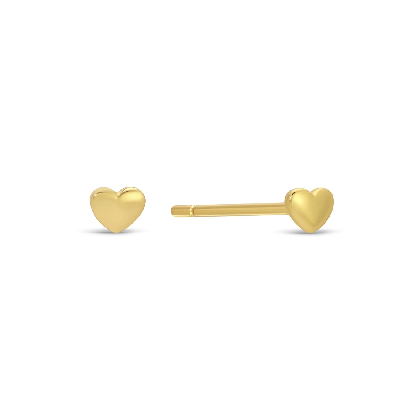 Pink Pave Heart Velvet Stud Gift Set