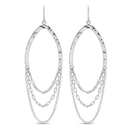 Long and Layered Drop Earrings
