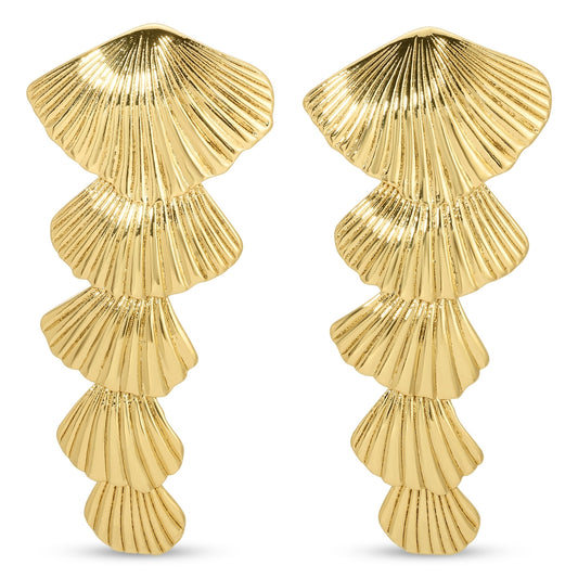 Long Shell Earrings