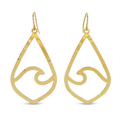 The Ocean is Calling, Long Wave Earrings