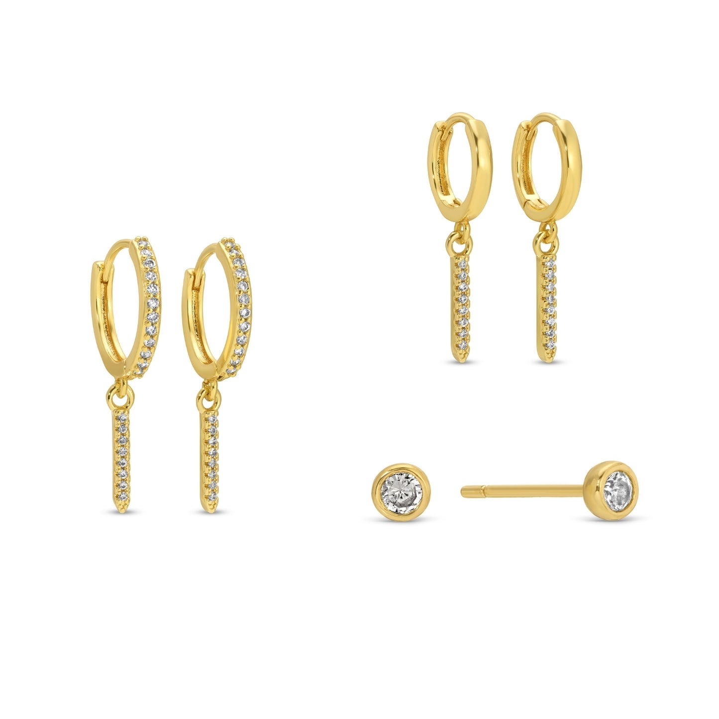 Combo 3, Layered Up Earring Assortment