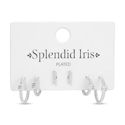Combo 3 - Twisted Hoops and Stud Set