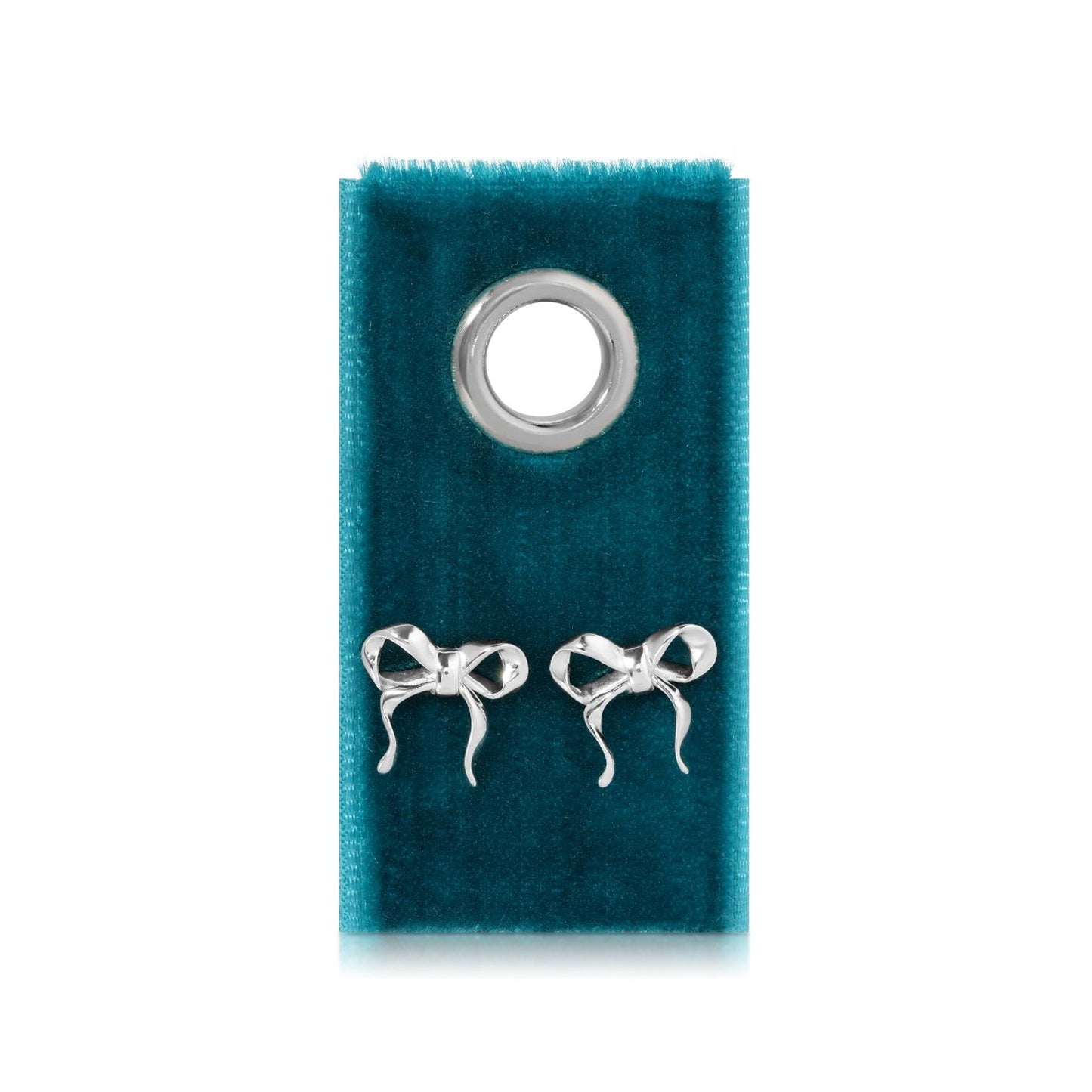 Sweet Bows on Velvet Tag