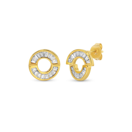 Baguette Studs