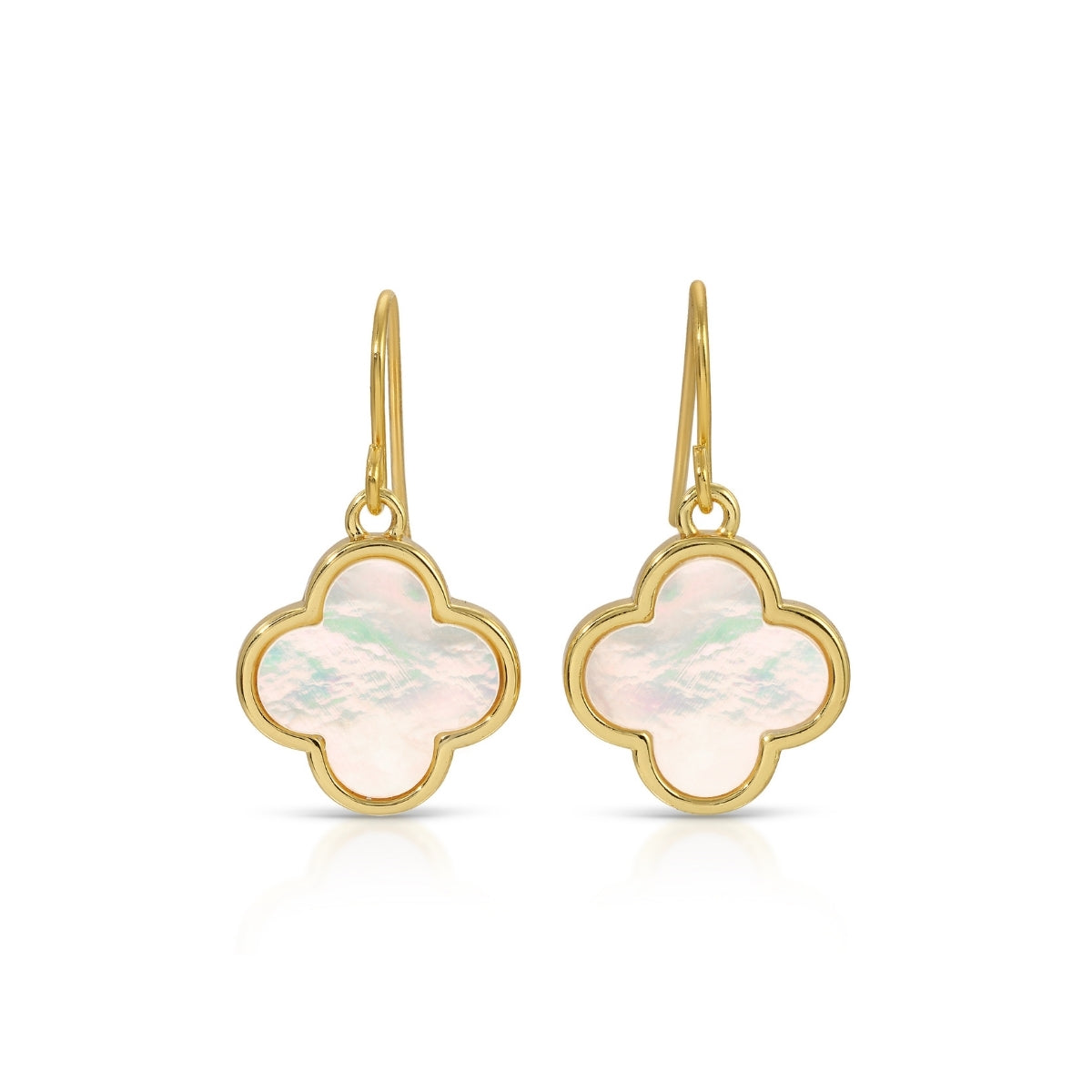 Quatrefoil Drop Earrings