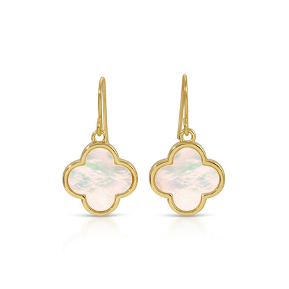 Quatrefoil Drop Earrings