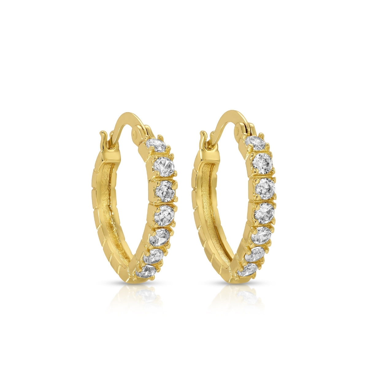 Latchback Cubic Zirconia Earrings